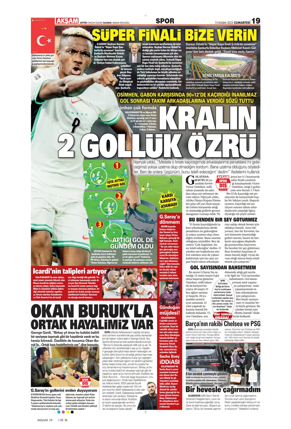 "İşte Fener'in Lewandowski için planı" | Sporun manşetleri - 39