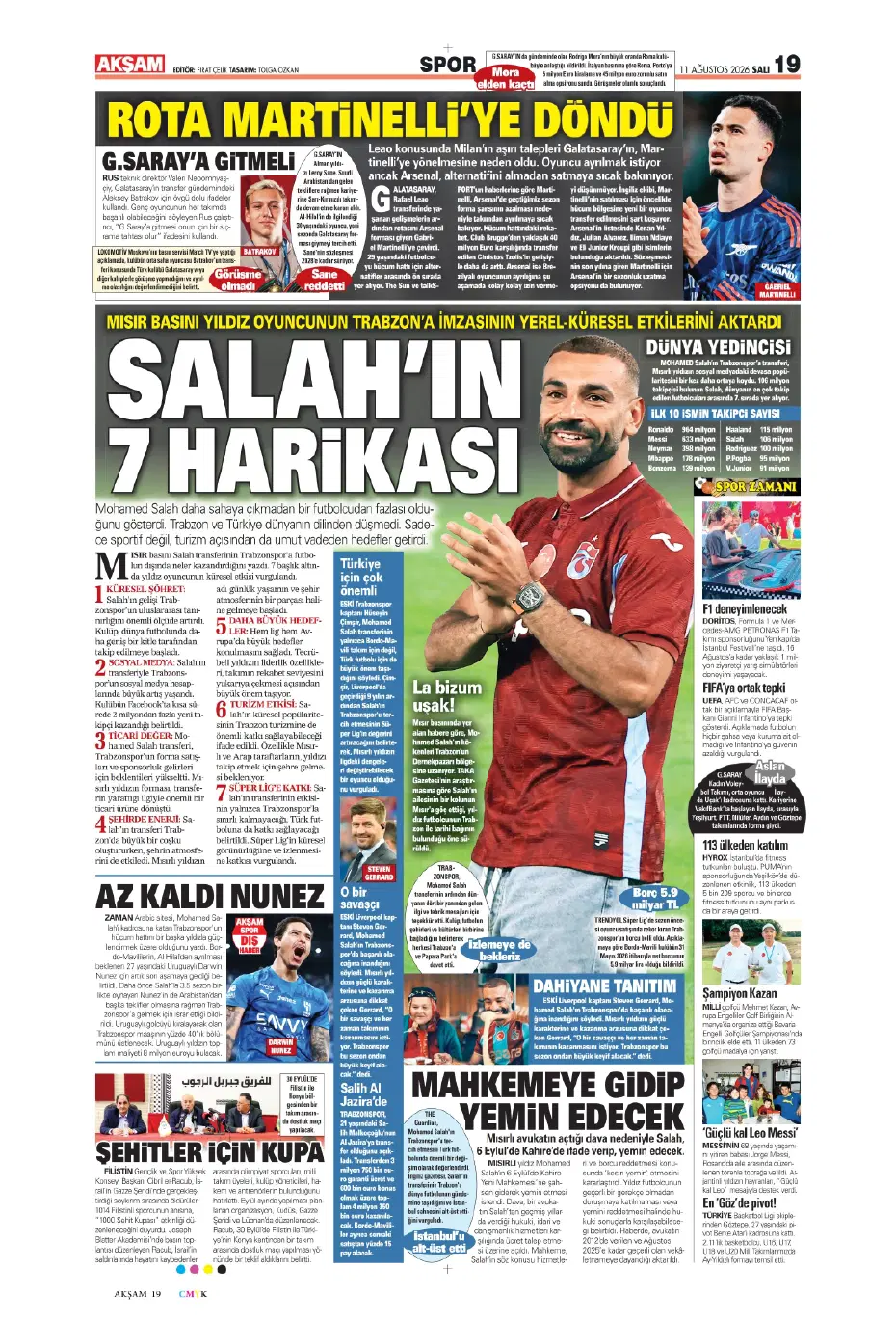Ederson takasıyla yıldız sol kanat Fenerbahçe'ye geliyor | Sporun manşetleri - 13