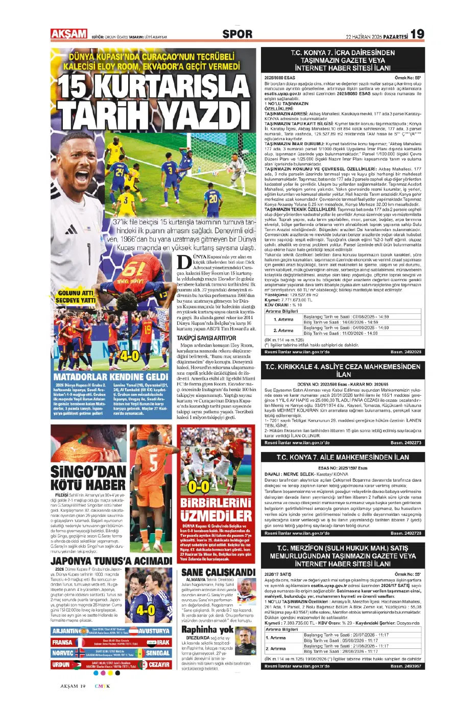 İsmail Kartal'dan Sidiki Cherif'le ilgili karar çıktı | Sporun manşetleri - 14 İsmail Kartal'dan Sidiki Cherif'le ilgili karar çıktı | Sporun manşetleri - 14