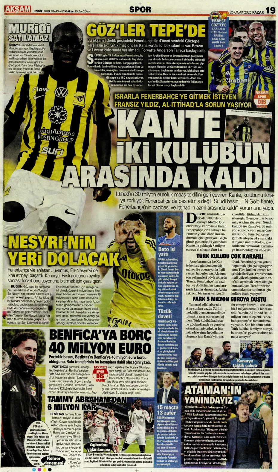 "Asprilla sonrası Galatasaray'ın 3. transferi de belli oldu" | Sporun manşetleri - 7