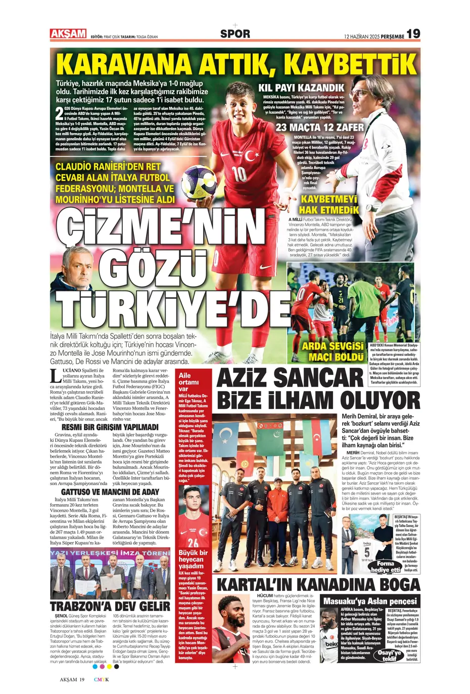 "Osimhen'in yerine En-Nesyri" | Sporun manşetleri - 32