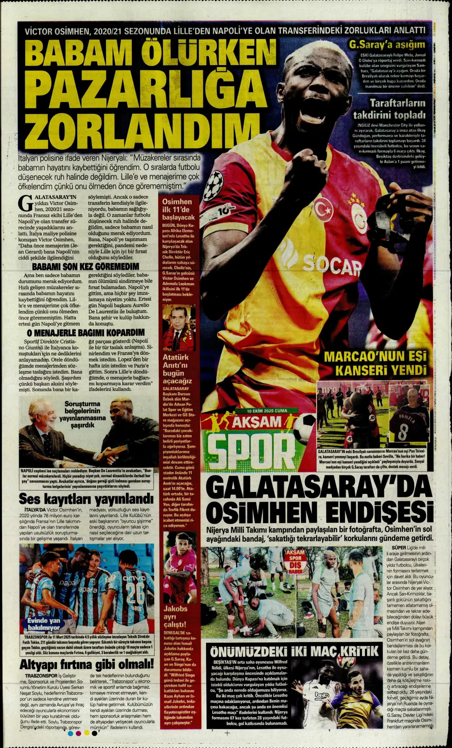 "Sadettin Saran ilk transferini milli yıldızla yapıyor" | Sporun manşetleri - 33