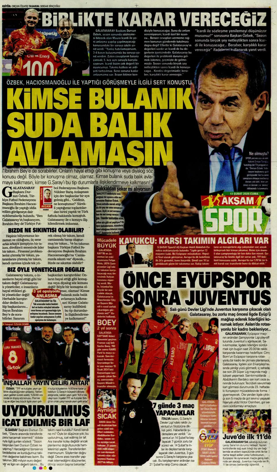 "Tedesco teklifi kabul etmeye yakın" | Sporun manşetleri - 25