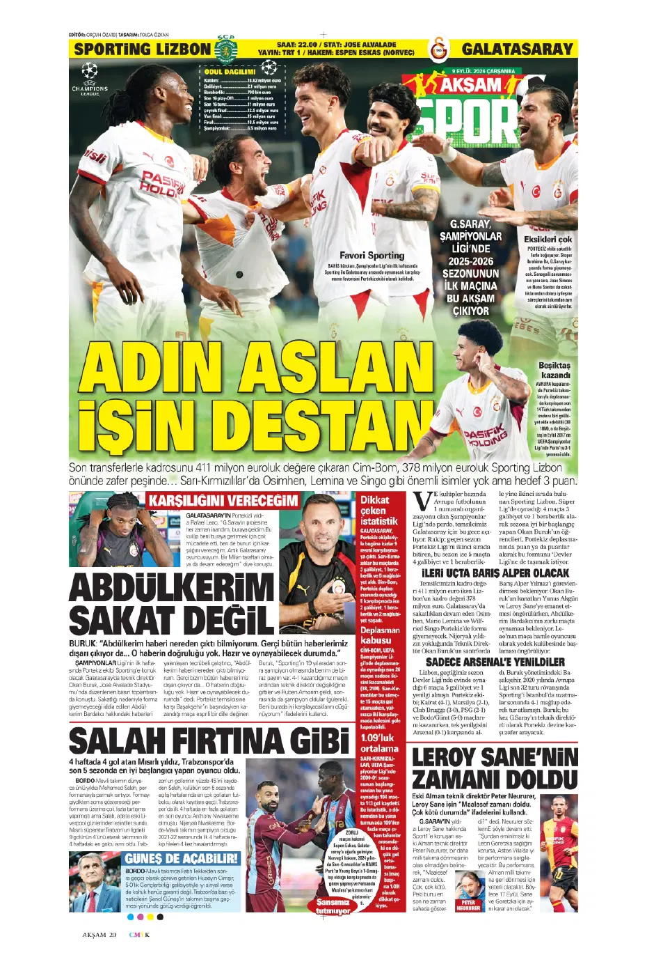 Ve Galatasaray'da anlaşma tamam, 4 yıllık imza: Resmi açıklama an meselesi | Sporun manşetleri - 18 Ve Galatasaray'da anlaşma tamam, 4 yıllık imza: Resmi açıklama an meselesi | Sporun manşetleri - 18