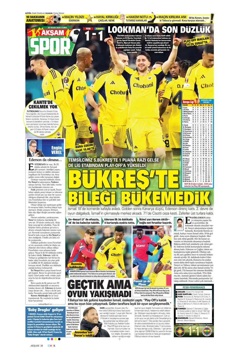 "Galatasaray'ın Gueye transferi tamam" | Sporun manşetleri - 36