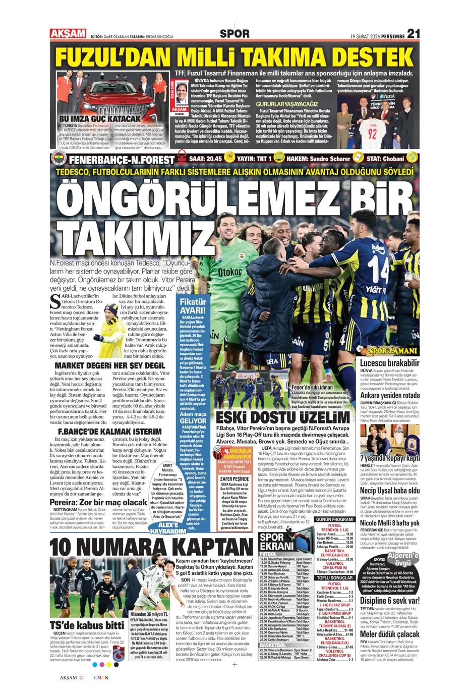 "Napoli'den Galatasaray'a Noa Lang için görülmemiş jest" | Sporun manşetleri - 25