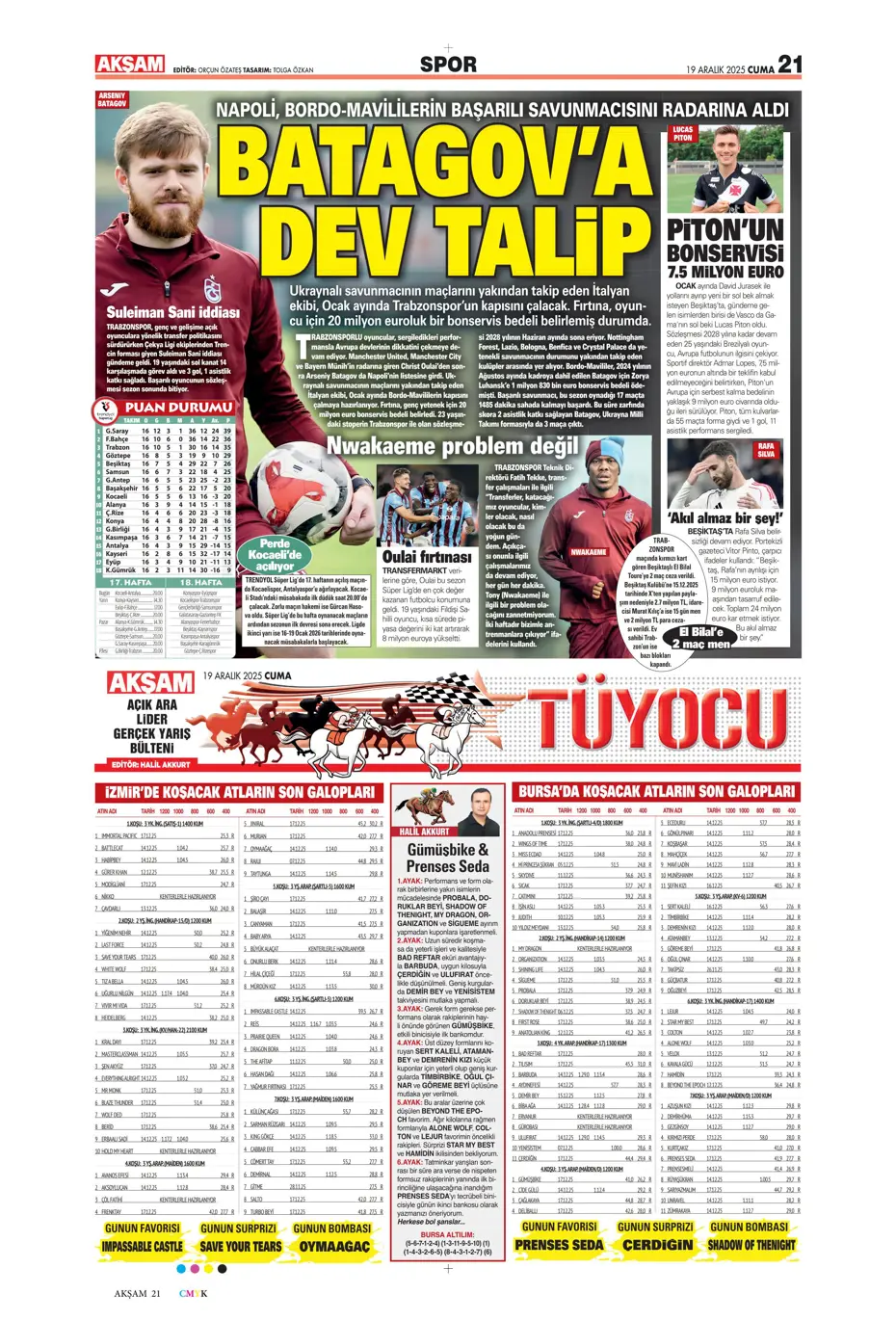 "Ve Lucas Beraldo'dan Galatasaray'a cevap geldi" | Sporun manşetleri - 31