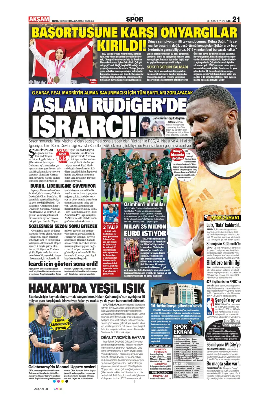 "Marco Asensio için çok çarpıcı iddia" | Sporun manşetleri - 24