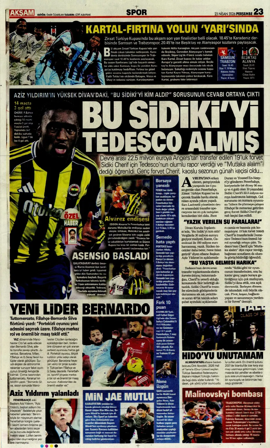 "Koopmeiners Galatasaray'a doğru" | Sporun manşetleri - 13