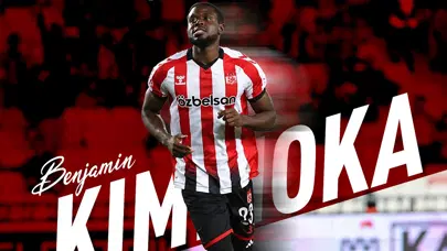 Sivasspor'da Benjamin Kimpioka'nın sözleşmesi feshedildi Sivasspor'da Benjamin Kimpioka'nın sözleşmesi feshedildi