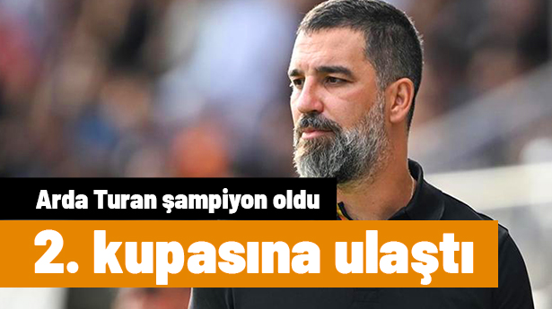 Arda Turan şampiyon: Kariyerinin ikinci kupasına Ukrayna'da ulaştı