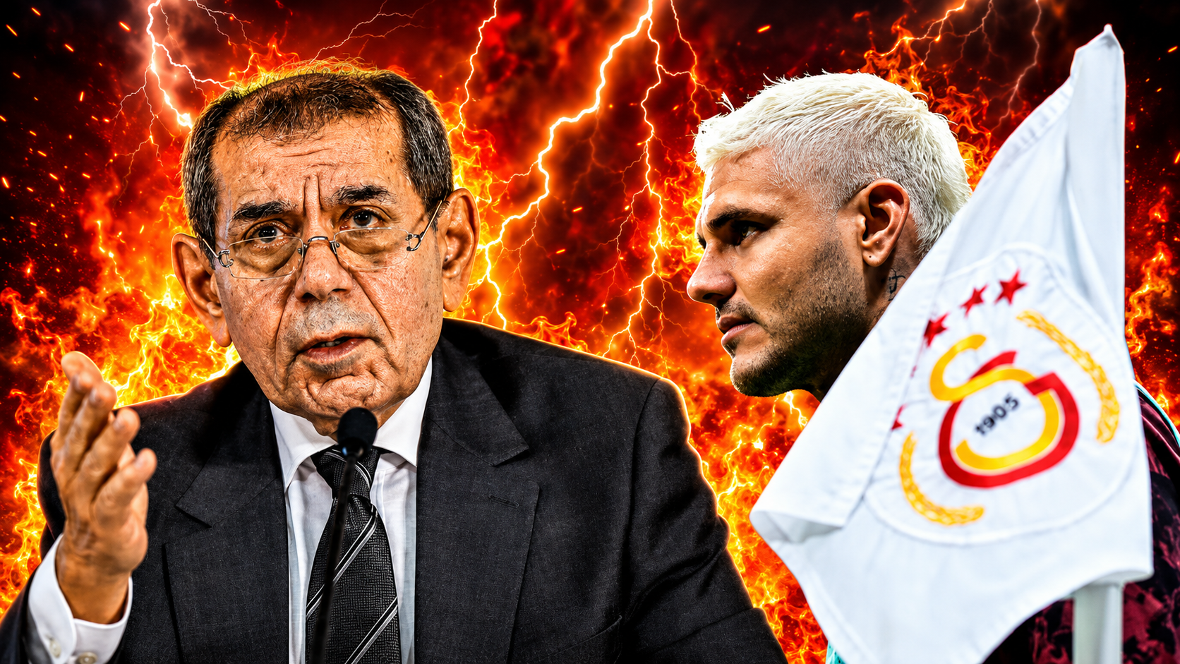 Icardi'nin isteği karşısında Dursun Özbek çılgına döndü: