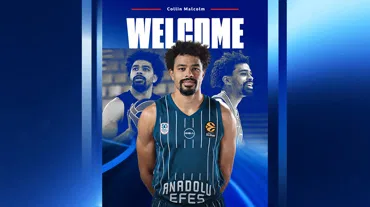 Anadolu Efes Collin Malcolm'u kadrosuna kattı