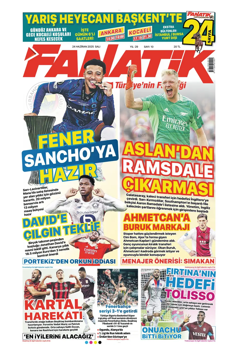 "Victor Osimhen'de son 16 gün" | Sporun manşetleri - 33