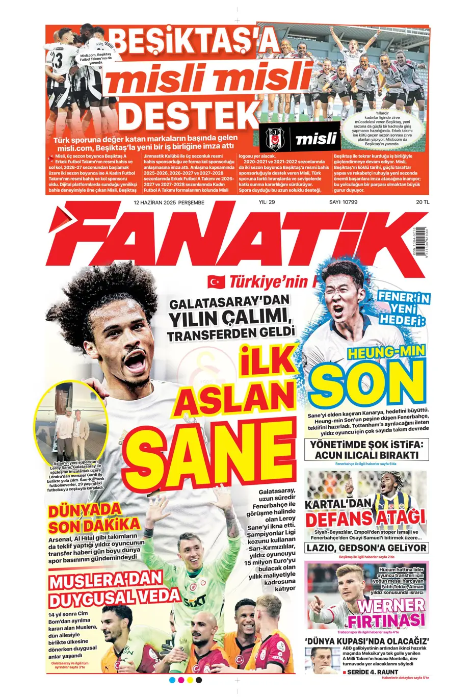 "Osimhen'in yerine En-Nesyri" | Sporun manşetleri - 31