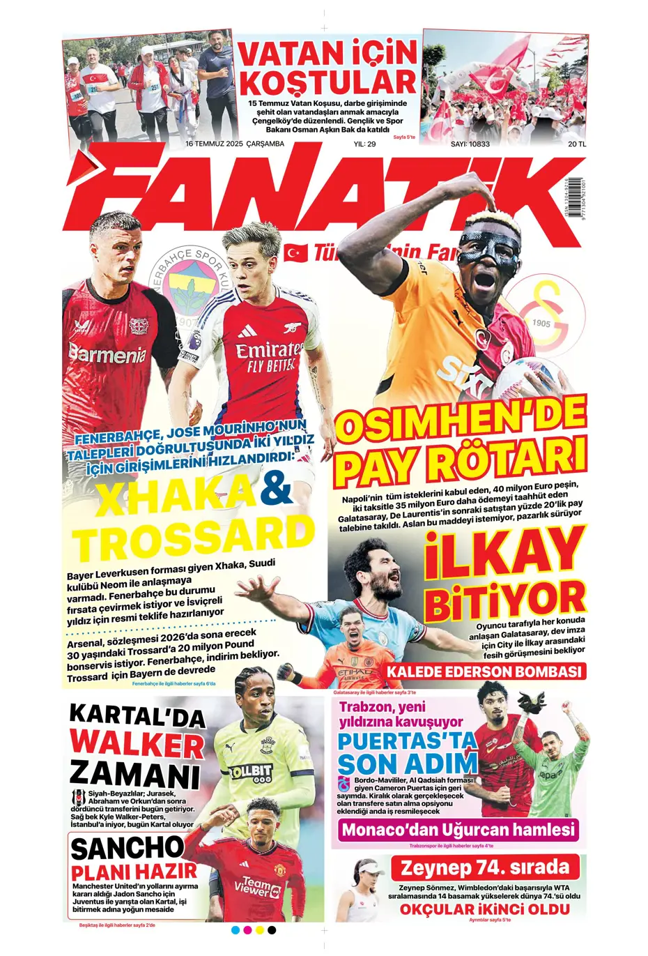"Sofyan Amrabat'tan şok eden tavır" | Sporun manşetleri - 30