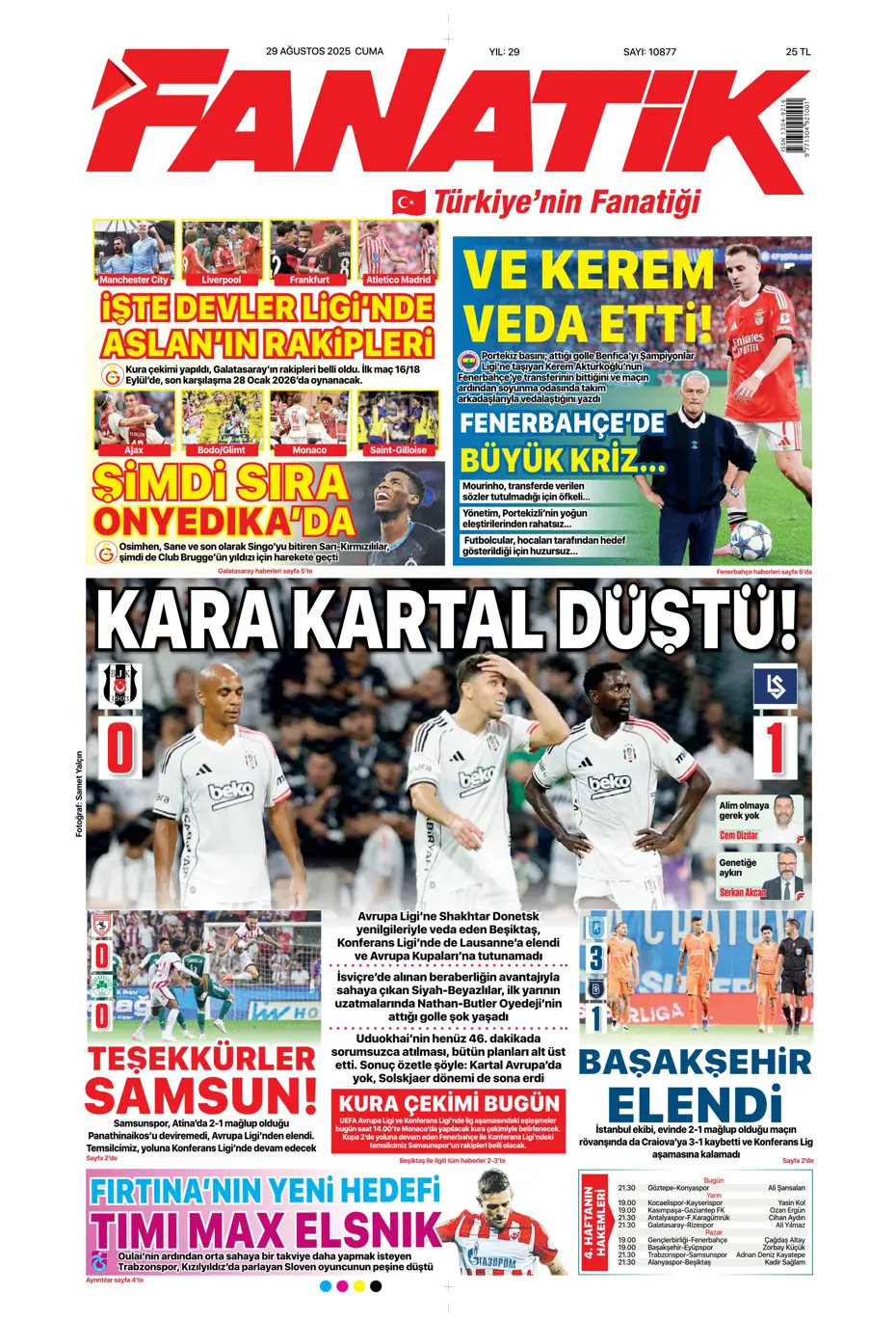 "Avrupa da gitti Solskjaer de" | Sporun manşetleri - 33