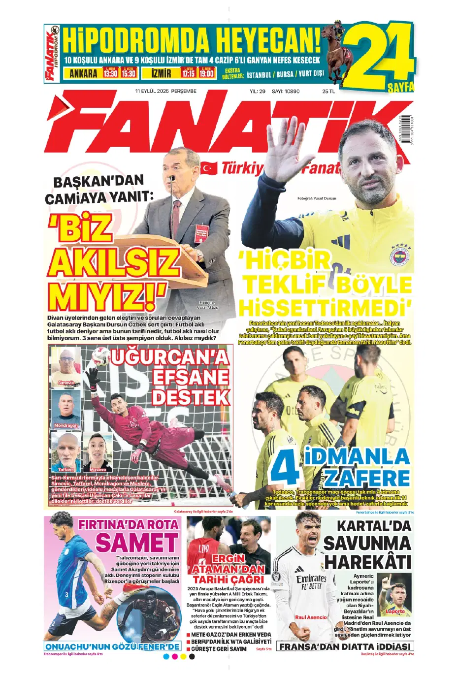 "Laporte ile mutlu son" | Sporun manşetleri - 25