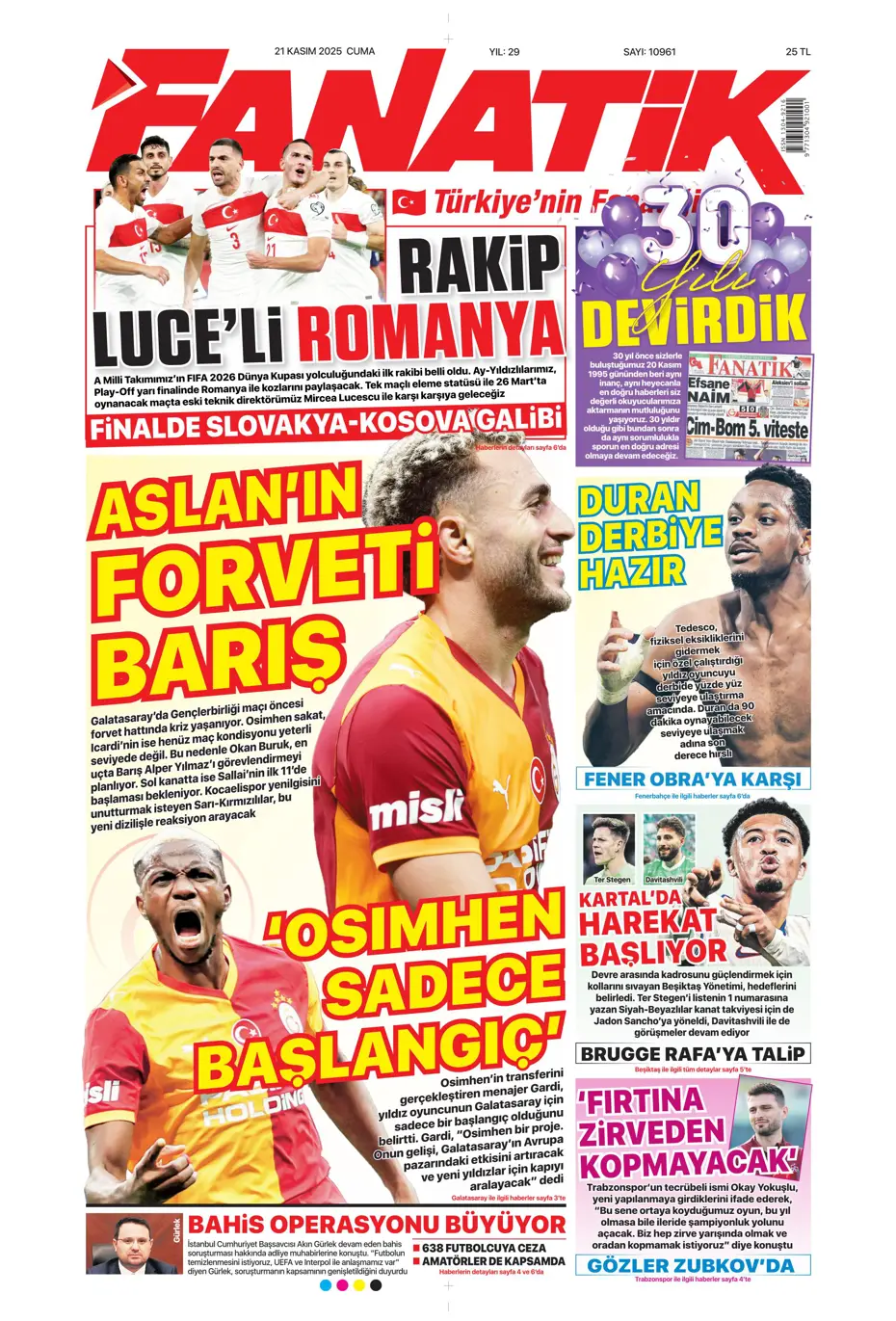 "Galatasaray'dan Rodrygo bombası" | Sporun manşetleri - 21