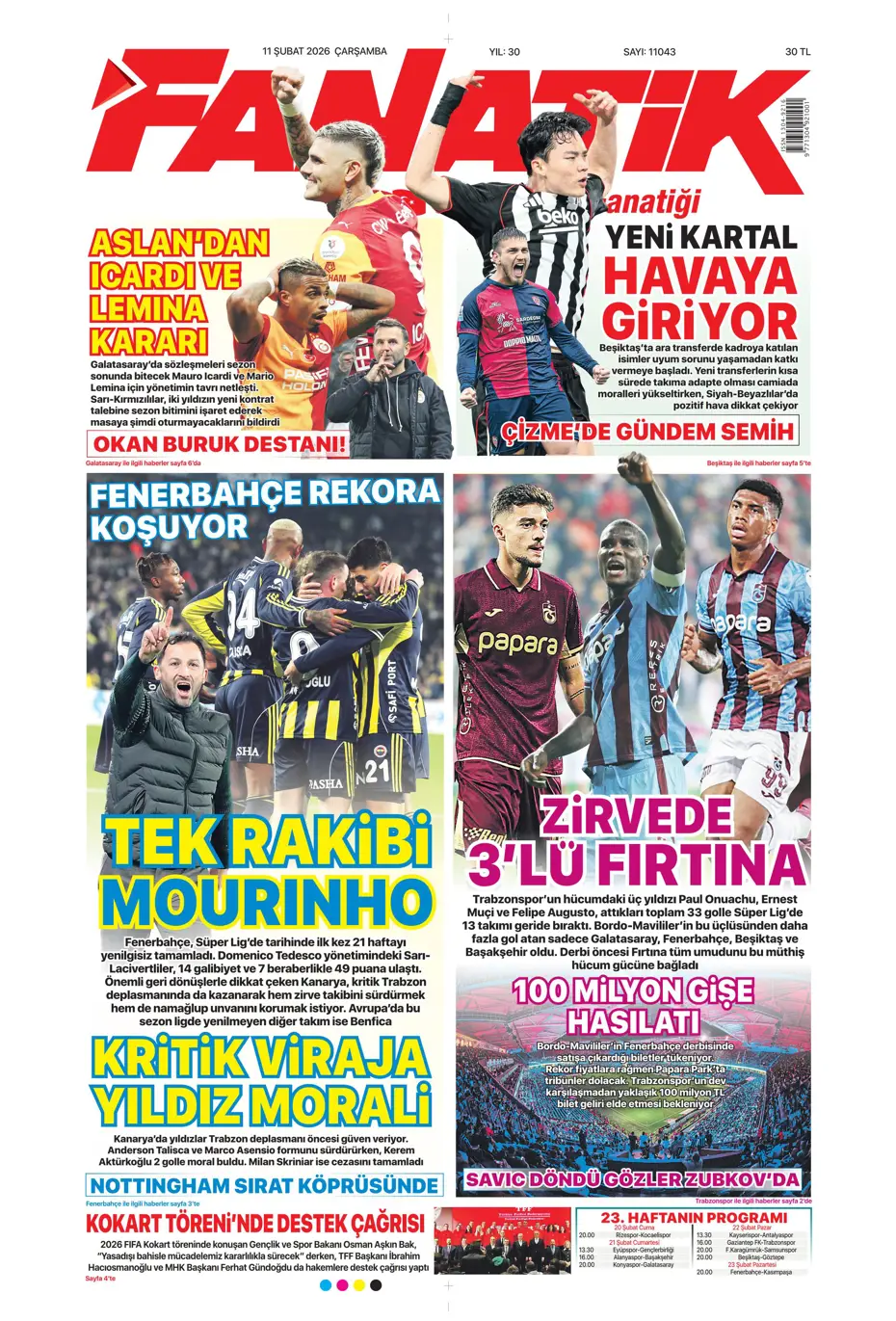 "Lemina ve Icardi için Galatasaray'dan kesin karar çıktı" | Sporun manşetleri - 34 "Lemina ve Icardi için Galatasaray'dan kesin karar çıktı" | Sporun manşetleri - 34