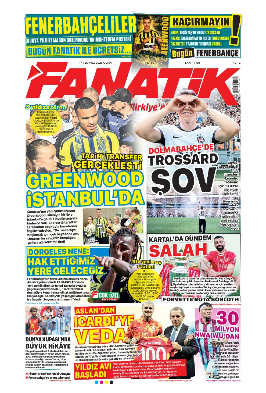 Fenerbahçe'den yılın sürprizi: Paul Onuachu | Sporun manşetleri - 20