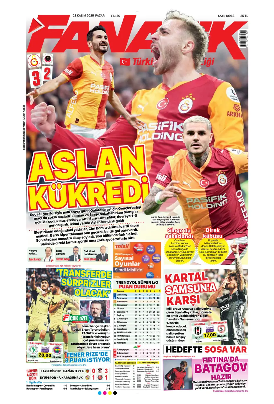 "Jadon Sancho bedavaya Fenerbahçe'ye" | Sporun manşetleri - 22