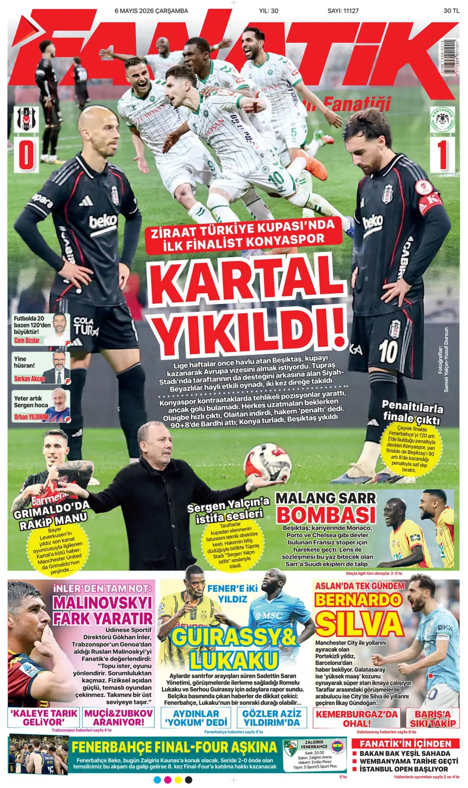 Sadettin Saran giderayak 3 yıldızı Fenerbahçe'ye kazandırıyor | Sporun manşetleri - 34 Sadettin Saran giderayak 3 yıldızı Fenerbahçe'ye kazandırıyor | Sporun manşetleri - 34