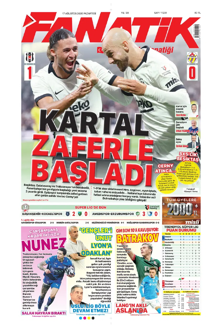 Fenerbahçe'de 2. kaptan Hakan Çalhanoğlu | Sporun manşetleri - 27 Fenerbahçe'de 2. kaptan Hakan Çalhanoğlu | Sporun manşetleri - 27