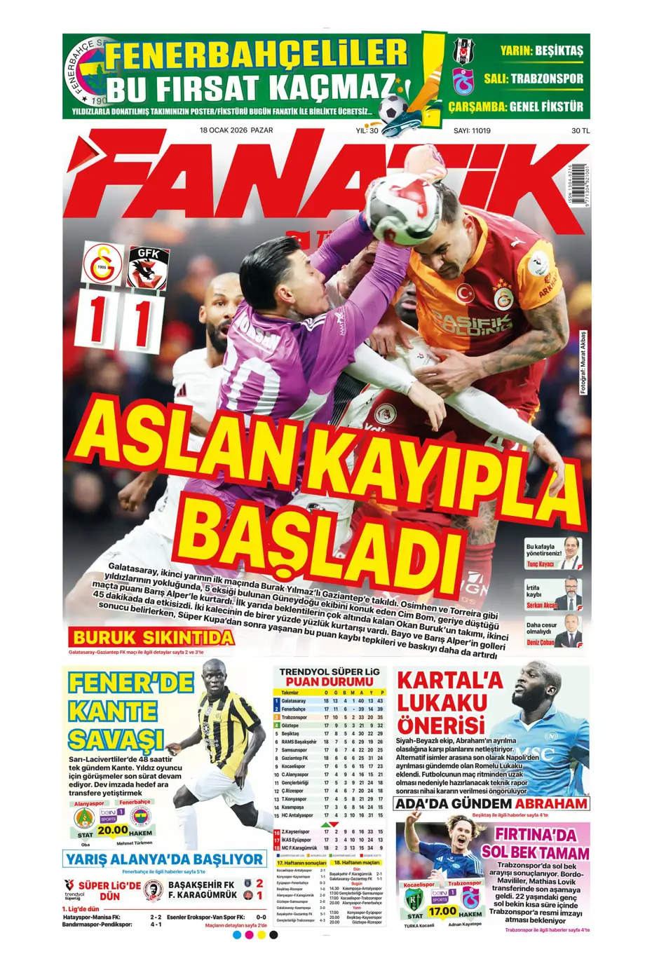 "Galatasaray'dan Gaziantep maçı sonrası transfer: Gemileri yaktı" | Sporun manşetleri - 36