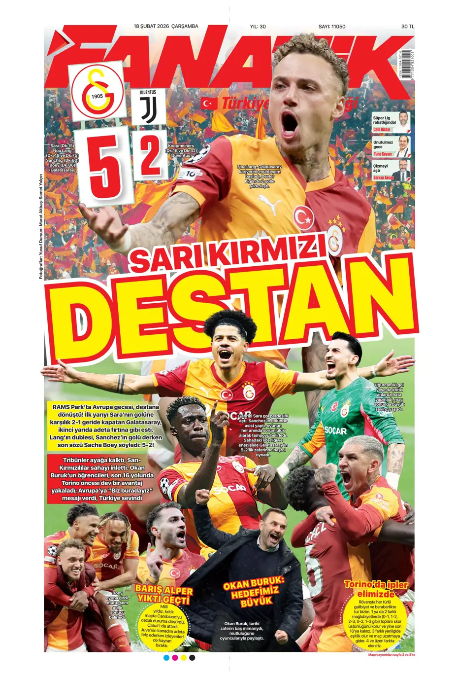 "Aslan Juve'yi perişan etti" | Sporun manşetleri - 36