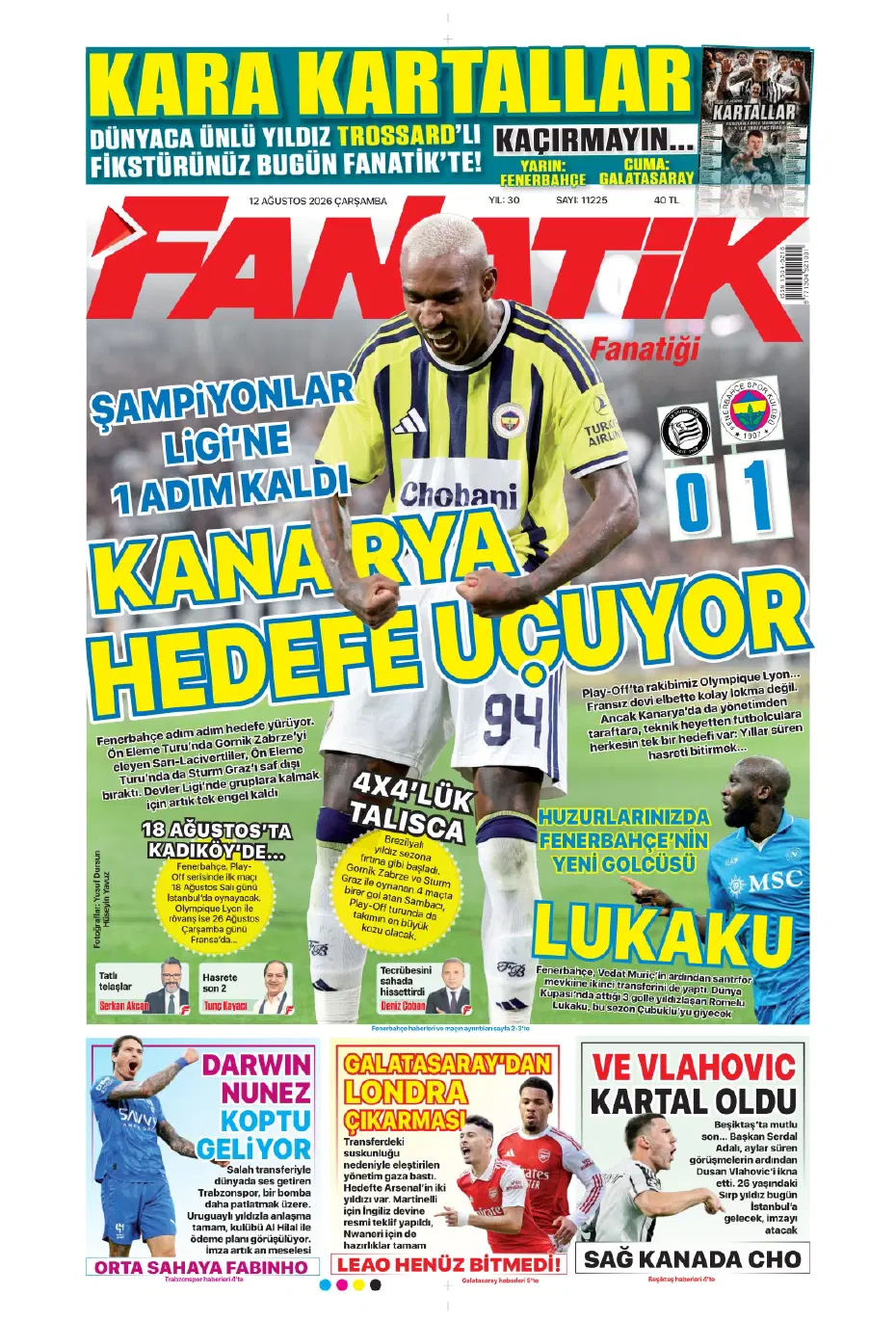 Fred'in hemen ardından bir veda daha geliyor! Yerine gelecek isim çoktan belli | Sporun manşetleri - 24 Fred'in hemen ardından bir veda daha geliyor! Yerine gelecek isim çoktan belli | Sporun manşetleri - 24