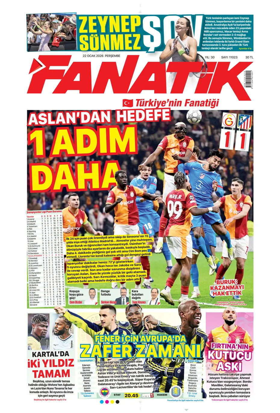 "Galatasaray'dan Atletico maçı sonrası 2 transfer birden" | Sporun manşetleri - 38