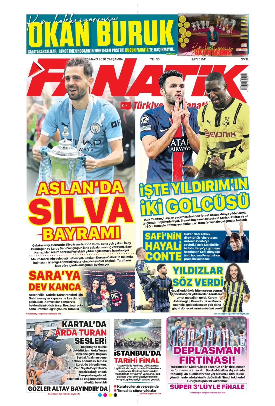 Conte yanında dünyaca ünlü yıldızı da Fenerbahçe'ye getiriyor | Sporun manşetleri - 33