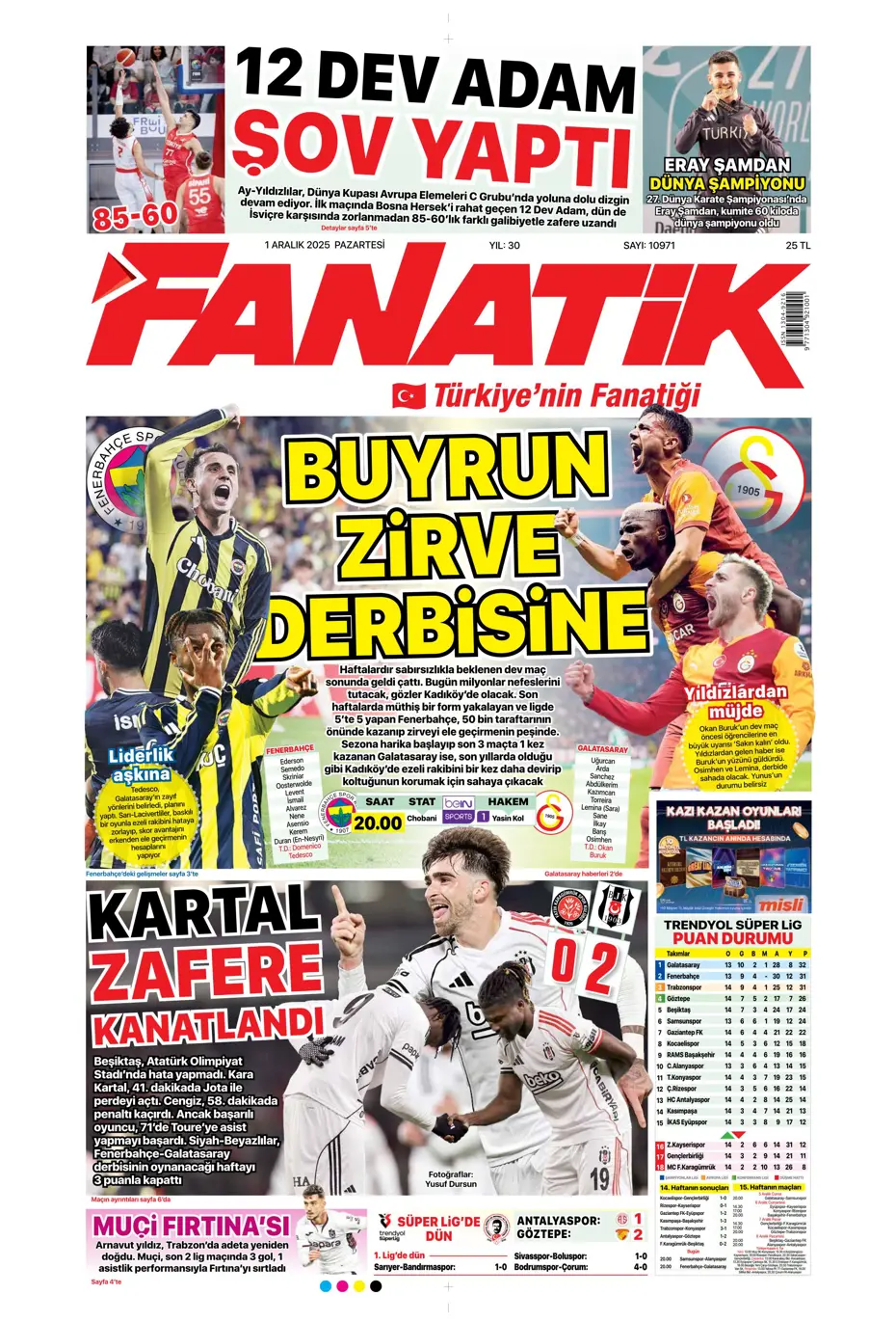 "Kadıköy'de 30 milyarlık dev buluşma" | Sporun manşetleri - 35