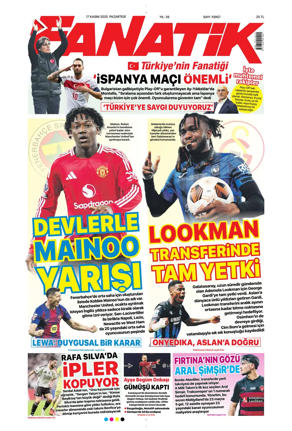 "Tedesco ilk bileti kesti: "Kendine takım bul" | Sporun manşetleri - 31 "Tedesco ilk bileti kesti: "Kendine takım bul" | Sporun manşetleri - 31