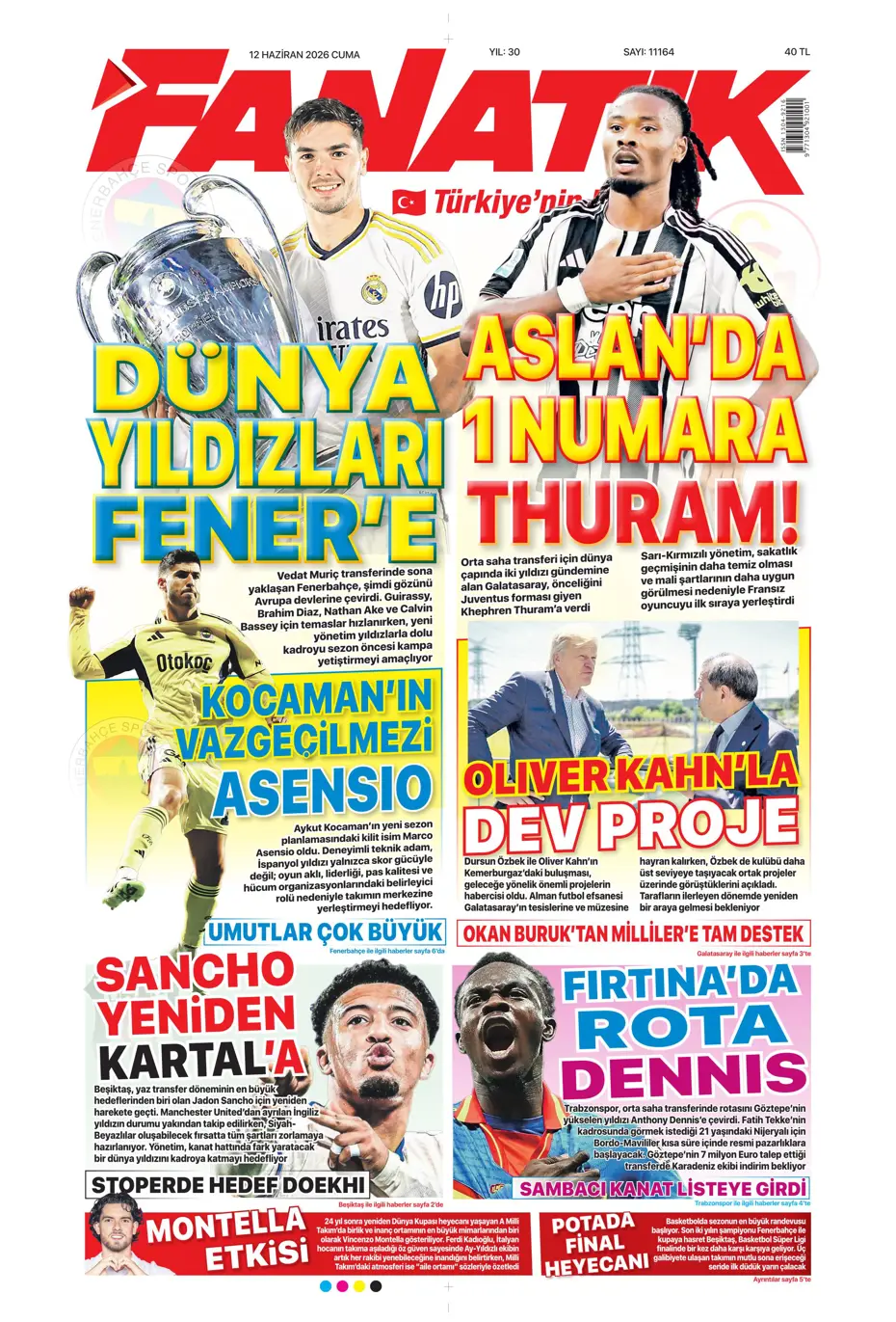 Salah'tan Fenerbahçe'ye yanıt geldi | Sporun manşetleri - 25