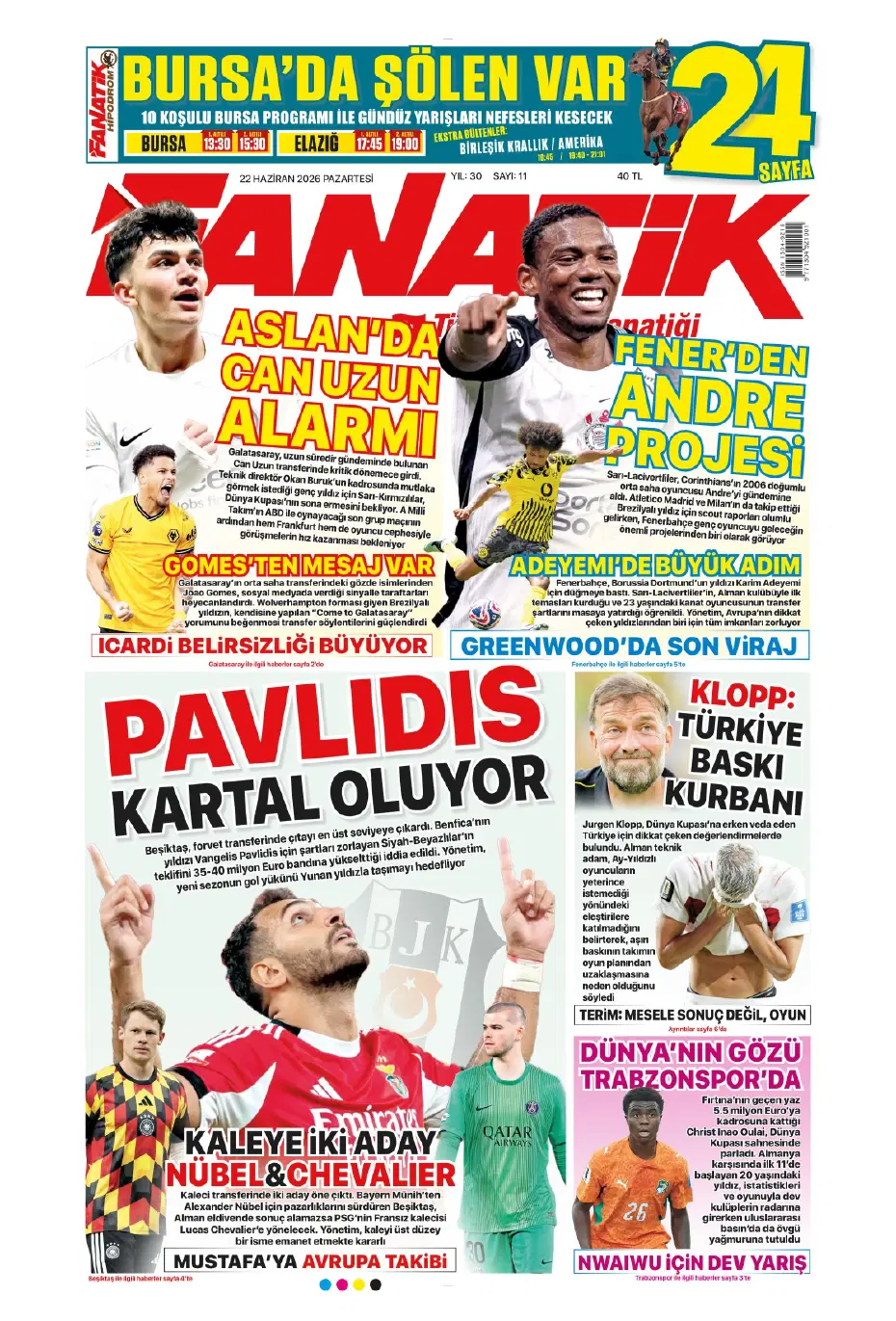 İsmail Kartal'dan Sidiki Cherif'le ilgili karar çıktı | Sporun manşetleri - 24 İsmail Kartal'dan Sidiki Cherif'le ilgili karar çıktı | Sporun manşetleri - 24