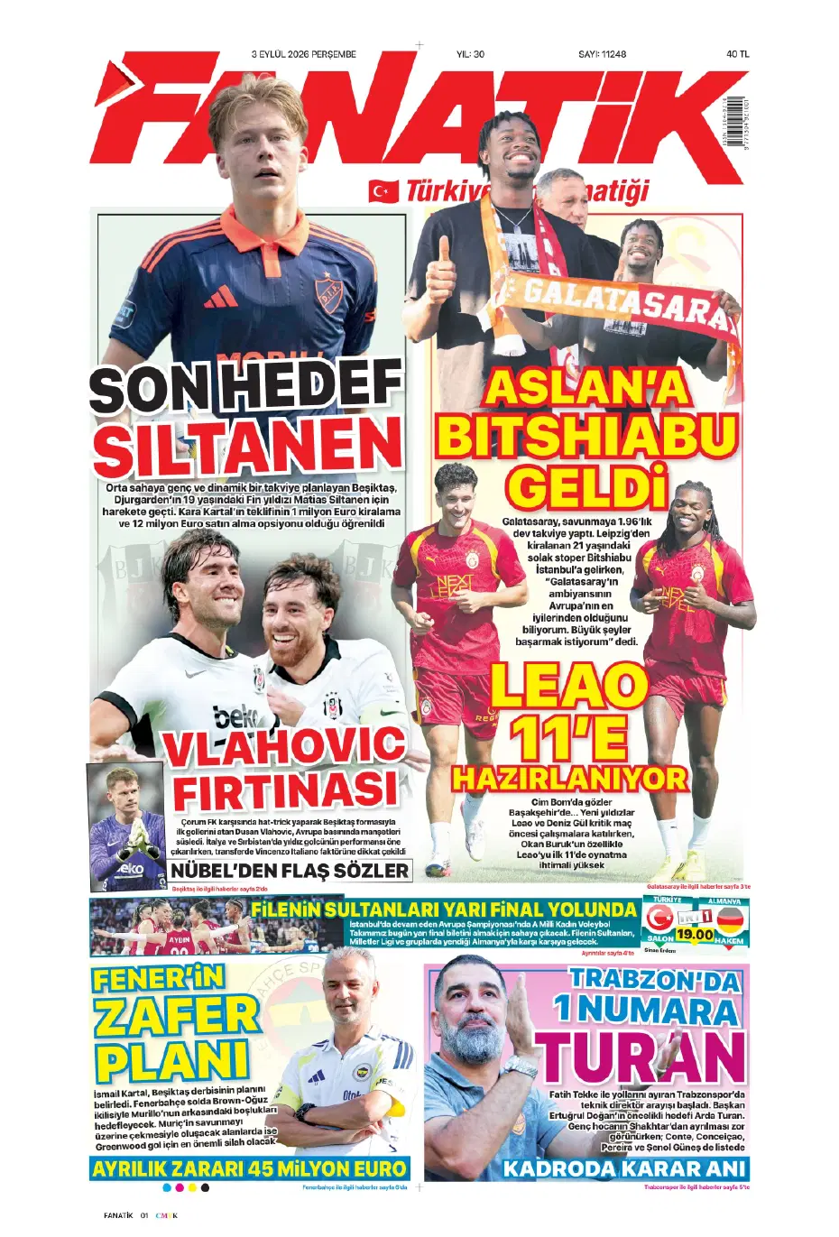 Can Uzun derken 2 isim daha! Fenerbahçe'den son gün bombaları | Sporun manşetleri - 21 Can Uzun derken 2 isim daha! Fenerbahçe'den son gün bombaları | Sporun manşetleri - 21