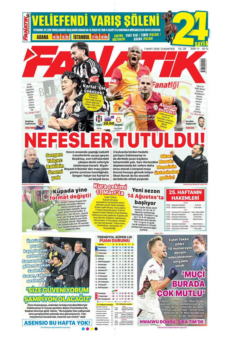 "Tedesco'ya Alman ve İtalyan markajı" | Sporun manşetleri - 38