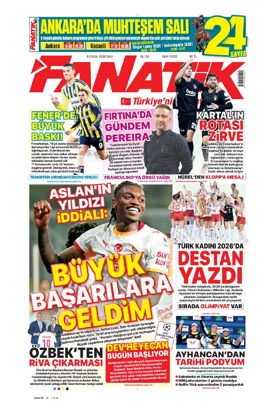 "Ertuğrul Doğan'la görüşen Vitor Pereira'dan Trabzonspor kararı" | Sporun manşetleri - 19 "Ertuğrul Doğan'la görüşen Vitor Pereira'dan Trabzonspor kararı" | Sporun manşetleri - 19