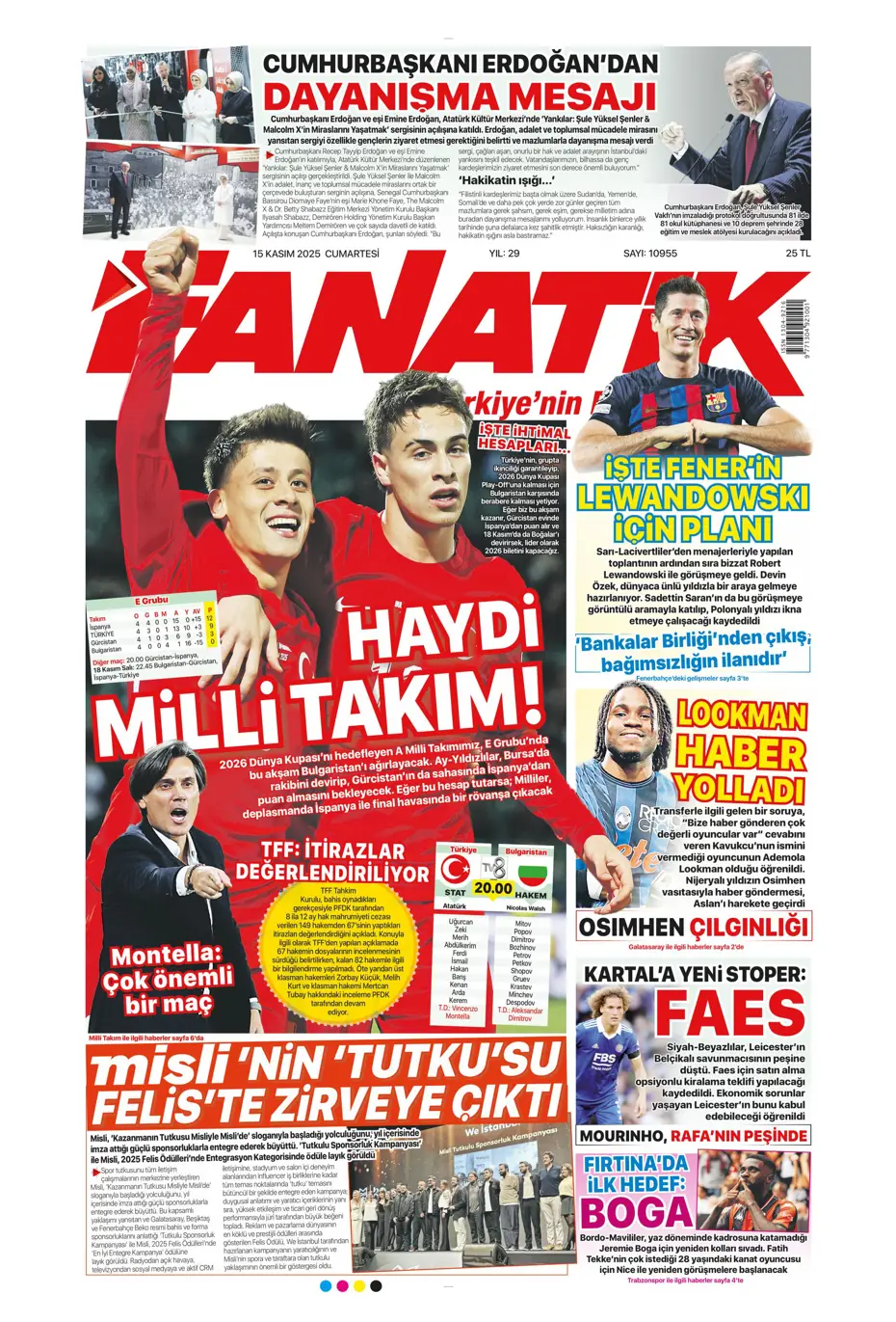 "İşte Fener'in Lewandowski için planı" | Sporun manşetleri - 38