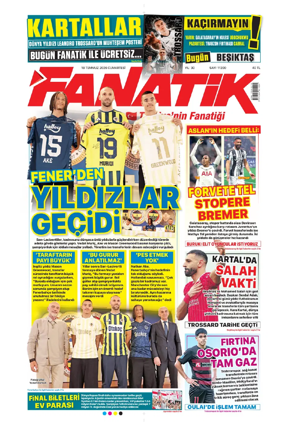 Ve Onuachu'nun bonservisi belli oldu! Fenerbahçe... | Sporun manşetleri - 23