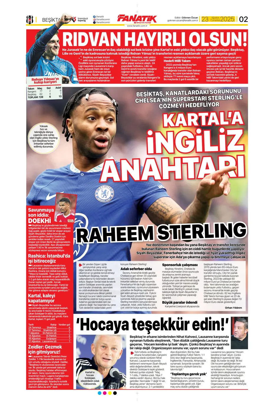 "Beşiktaş'ın hastası Keito Nakamura" | Sporun manşetleri - 33