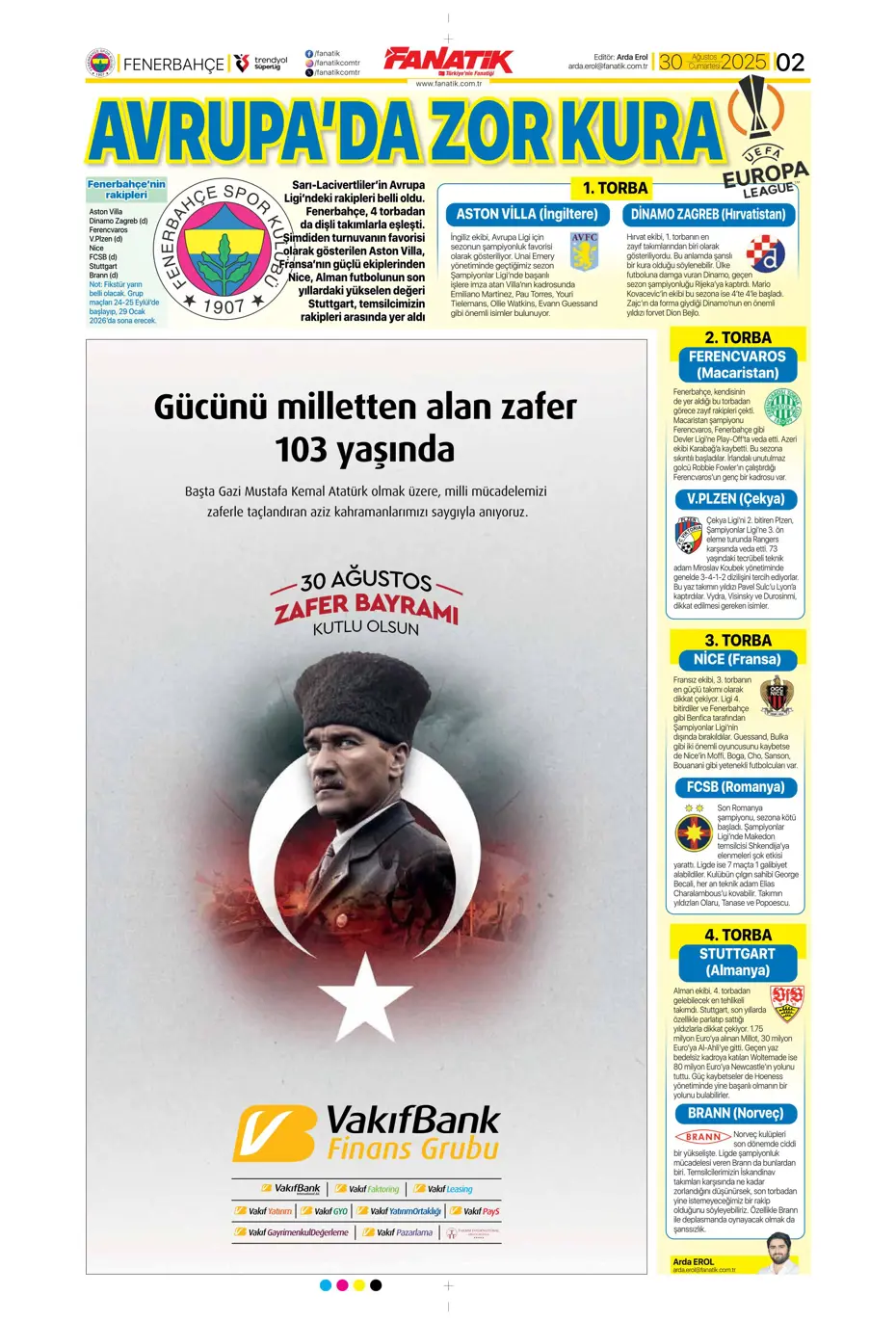 "Jose Mourinho'nun yerine 4 aday" | Sporun manşetleri - 30