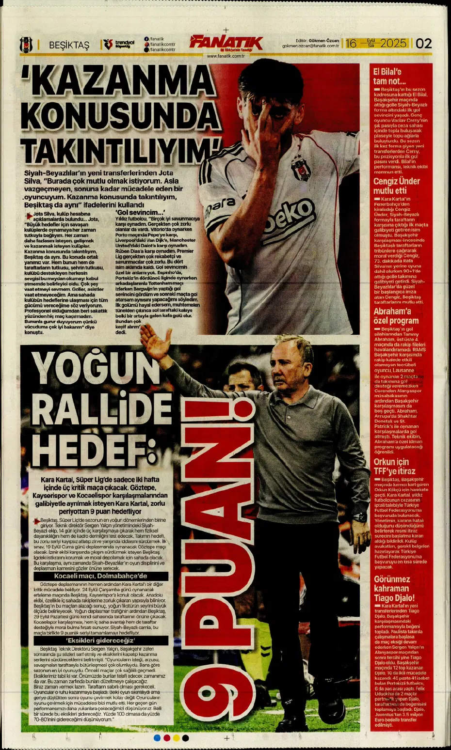 "Fenerbahçe'den David Alaba bombası" | Sporun manşetleri - 21