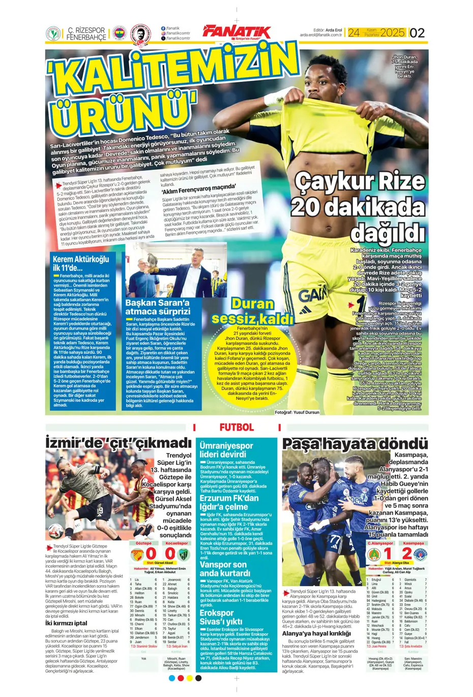 "Matador şov: Marco Asensio" | Sporun manşetleri - 37