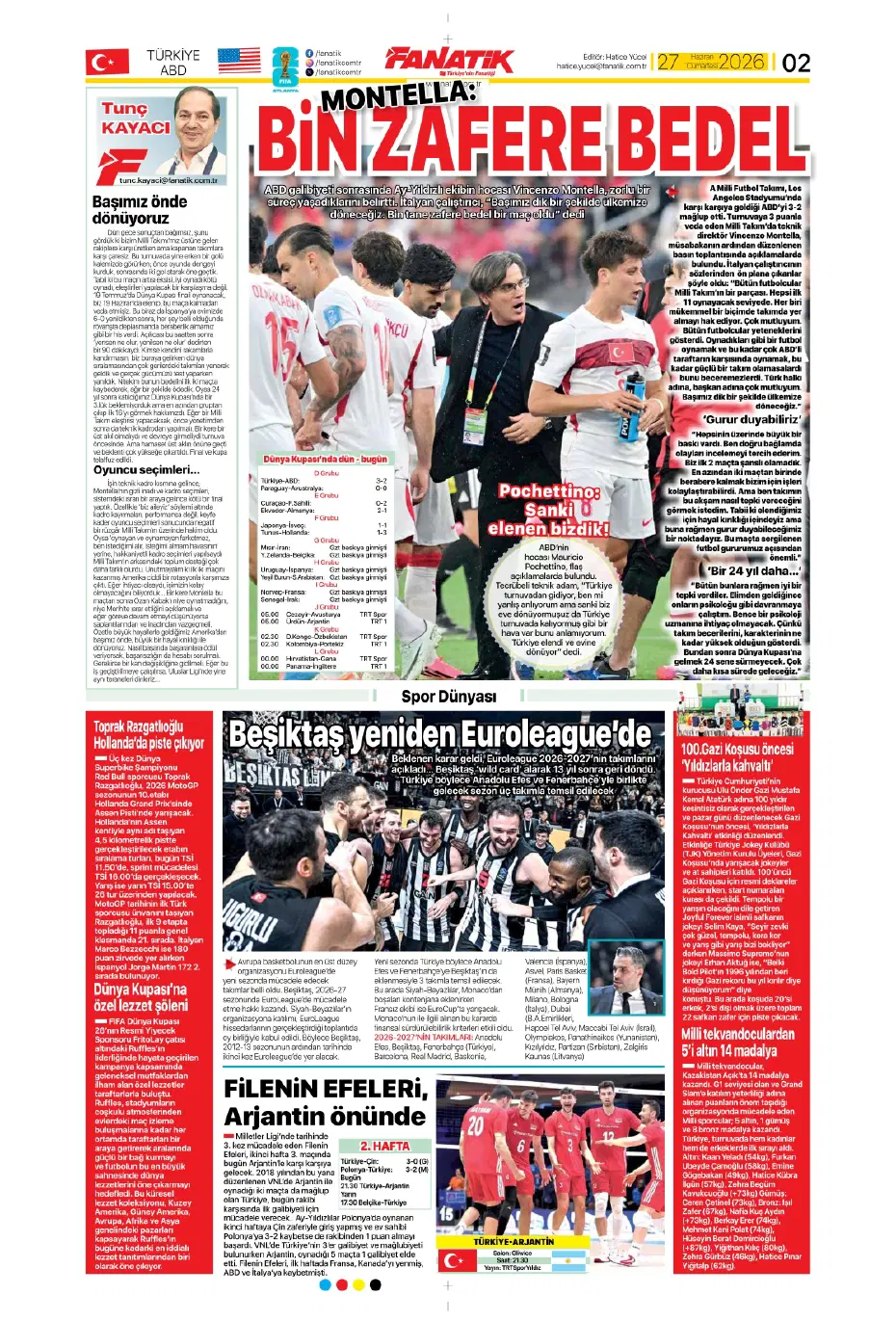 "Fenerbahçe'den bomba hamle: Oyarzabal" | Sporun manşetleri - 12