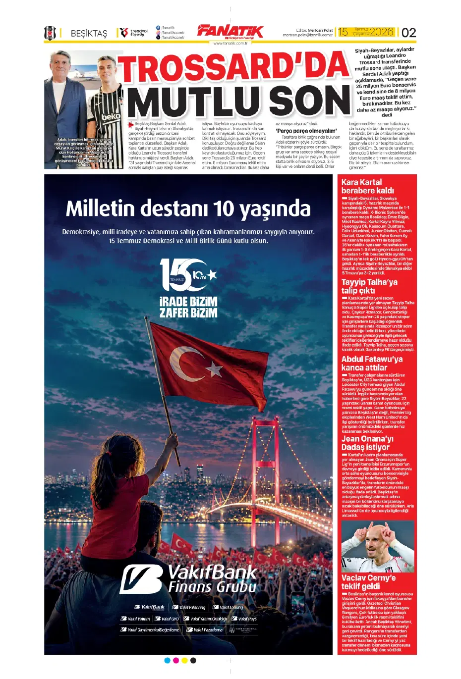 "Sıra geldi Rashford'a" | Sporun manşetleri - 25