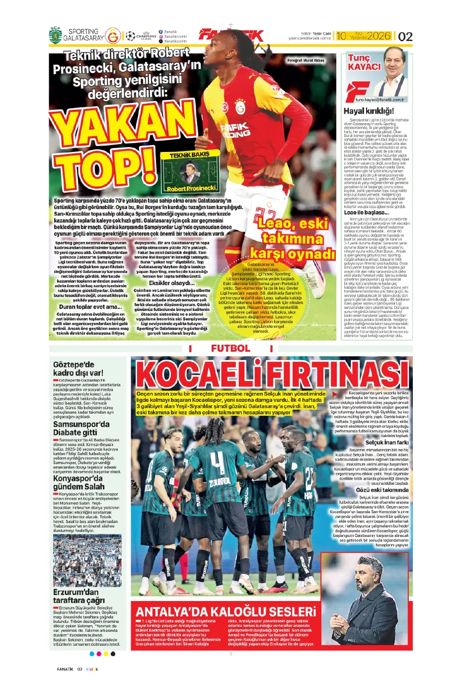 Ve Trabzonspor, Arda Turan'ı bırakmadı: Flaş karar | Sporun manşetleri - 9 Ve Trabzonspor, Arda Turan'ı bırakmadı: Flaş karar | Sporun manşetleri - 9