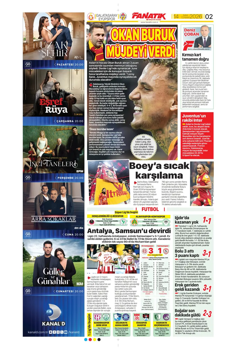 "Tedesco'dan Kerem Aktürkoğlu ve Musaba için flaş karar" | Sporun manşetleri - 33 "Tedesco'dan Kerem Aktürkoğlu ve Musaba için flaş karar" | Sporun manşetleri - 33